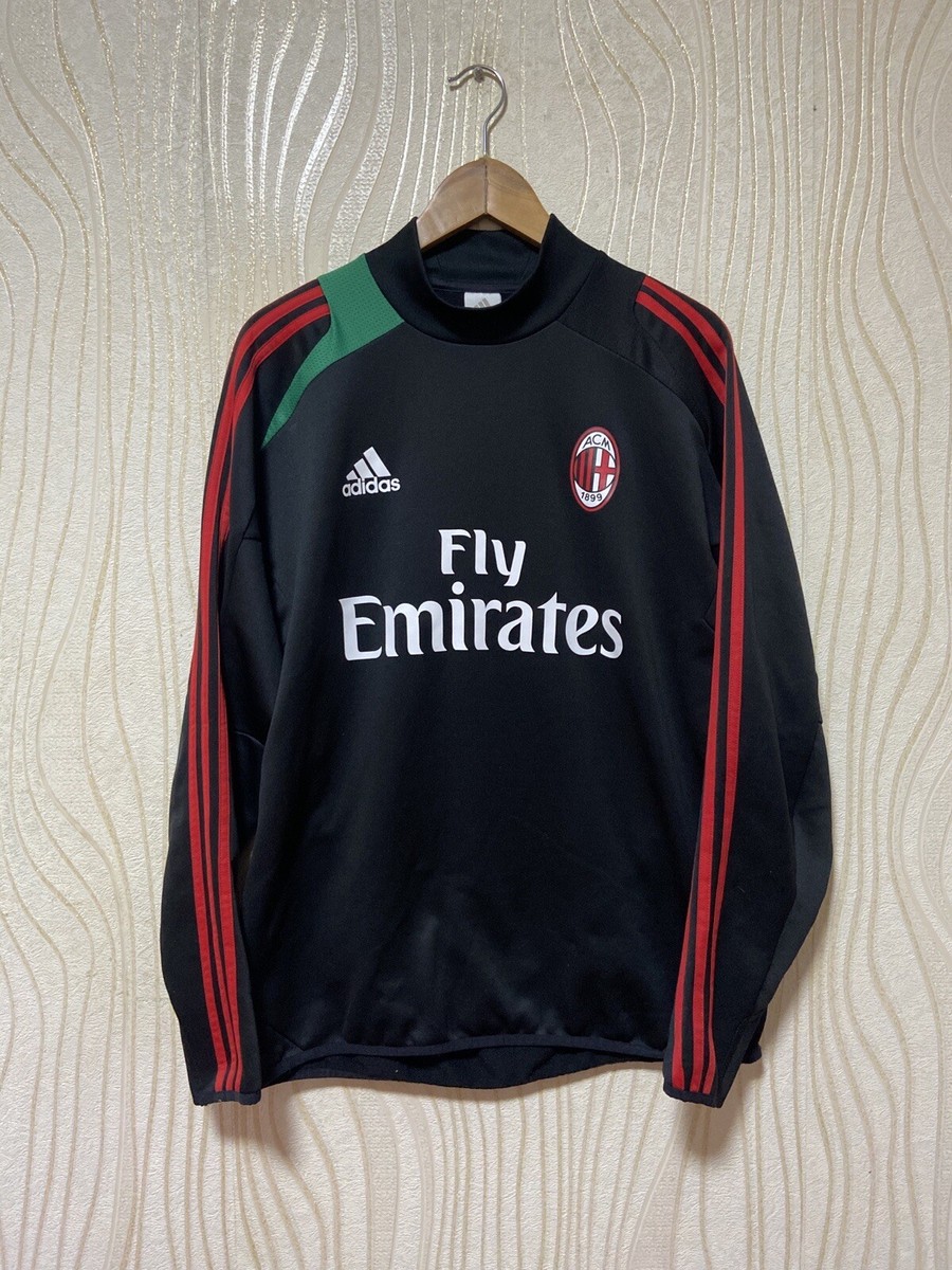 MILAN 2012 2013 HOME FOOTBALL SOCCER SWEATSHIRT ADIDAS MILAN 2012 2013 HOME FOOTBALL SOCCER SWEATSHIRT ADIDAS