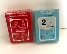Everyday Mathematics The Everything Math Deck  Fraction/Decimal/Percent Cards