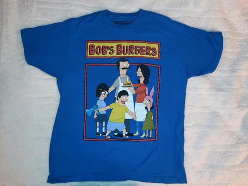 Burgers Blue T-Shirt The Cast Graphic 