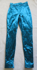 DOLCE & GABBANA SATIN SKINNY PANTS TROUSER, S...