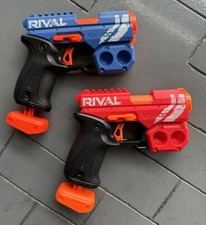 Nerf Rival XX-100 Red Blue Pair Tested and Working