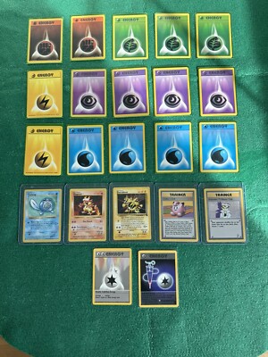 Vintage Pokemon Cards~22 Cards~Including 2 Base Shadowless~1 promo~2 Rare-2 UC