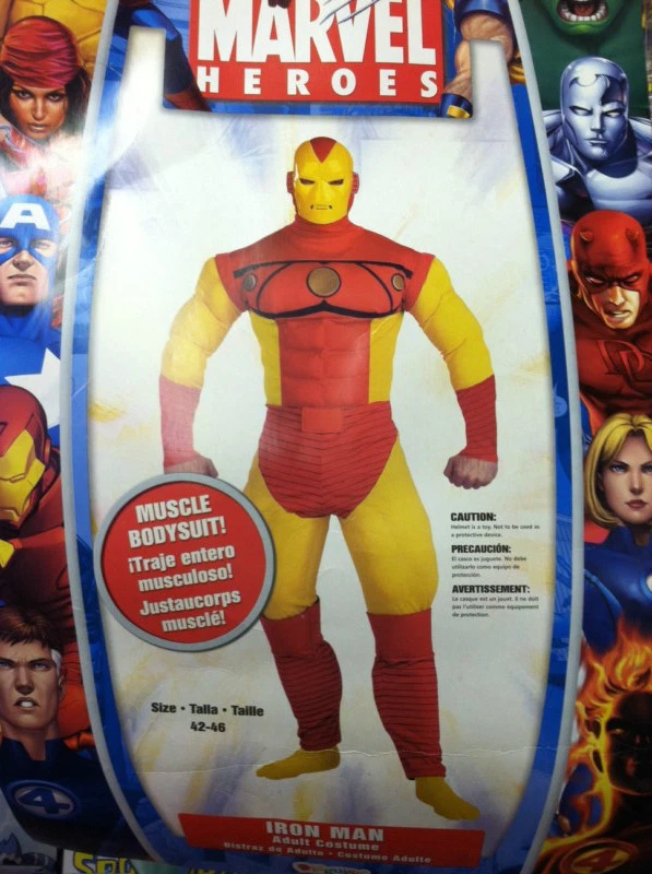 Iron man costume adult discount