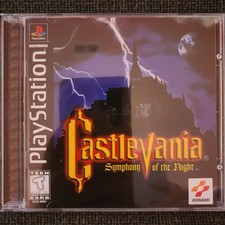 Castlevania: Symphony of the Night Black Label CIB TESTED PS1
