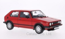 1/18 Vw Golf I Gti 1982 Packing Size 80 Volkswagen Red Welly