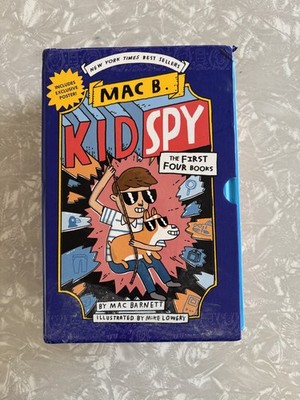 Mac B. Kid Spy Box set by Mac Barnett