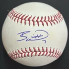 BOBBY WITT JR. signed OML Snow White Baseball JSA COA CJ44440  KC Royals