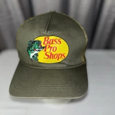 Bass Pro Shops Trucker Hat Mesh Back Adjustable Snapback Cap