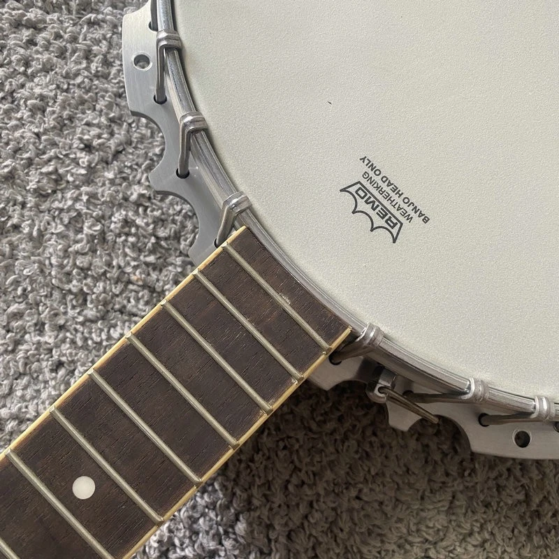 Delta Left Hand 5 String Banjo,11 Inch Box Rosewood Fingerboard Neck 22 Fret - Image 4 of 4
