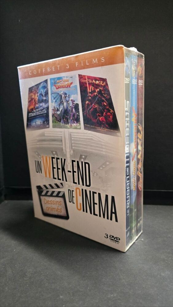 3 DVD Box Set A Weekend of Cinema: Cartoons - New in Shrink Wrap | New