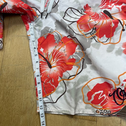 Oneill Board Shorts Mens W36 White Floral Drawstring Summer Y2K Swim Shorts - Picture 13 of 16
