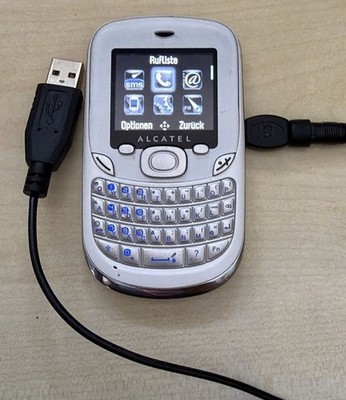 Phone Alcatel OT 355D Geprüft, Händler, Garantie, Komplett, Top Zustand,