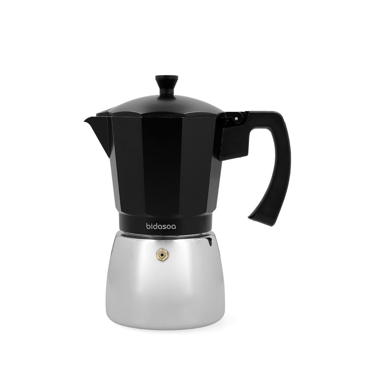 MACCHINA DA CAFFÈ IN ALLUMINIO E ACCIAIO