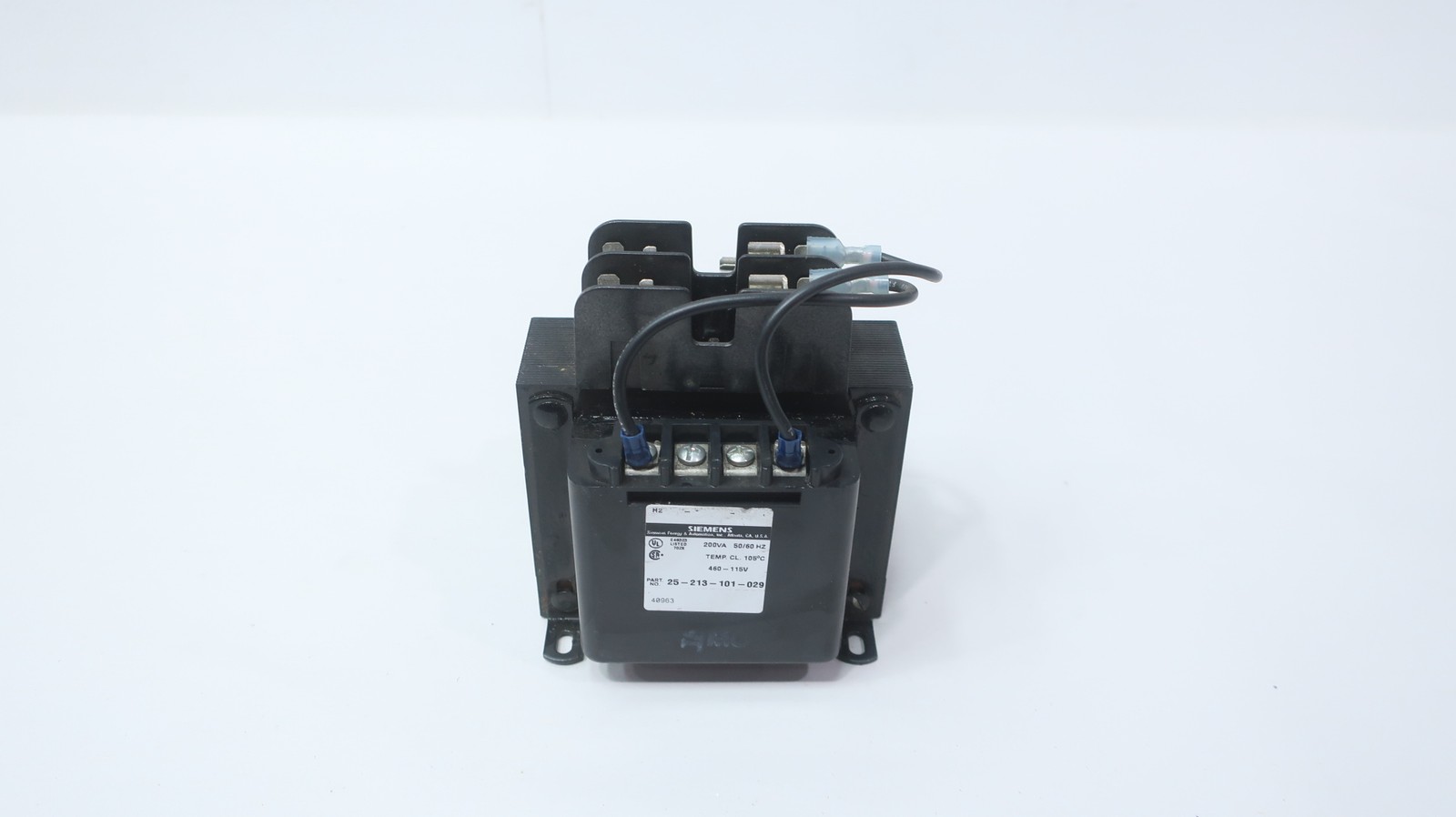 Siemens 25-213-101-029 Industrial Control Transformer 200va 460v-ac 115v-ac