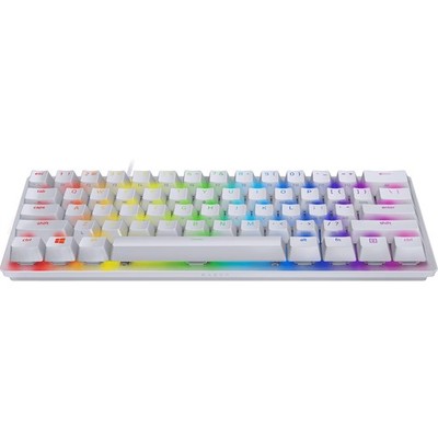 Razer Huntsman Mini 60% Optical Switch WIRED Gaming Keyboard, RGB, PBT - White