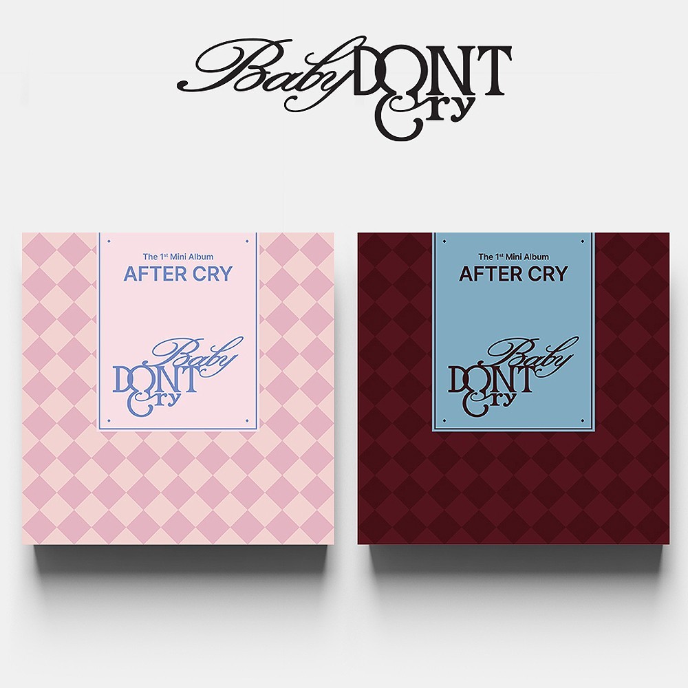 BABY DONT CRY AFTER CRY 1st Mini Album 2 Ver SET/2 CD+2 Photo Book