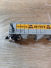 BACHMAN, N SCALE, 47' COVERED  HOPPER CAR, AVISUN. W/METAL WHEELS. FREE SHIPPING — photo 10