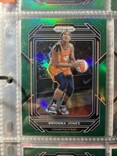 2023 Panini Prizm WNBA #47 Brionna Jones Green Prizm Sun