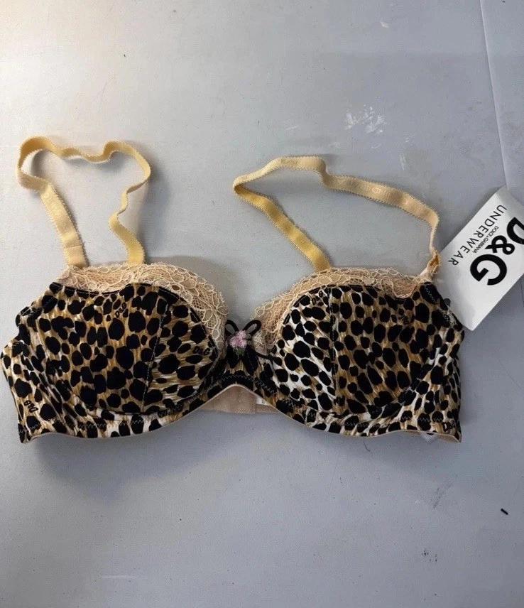 Dolce&Gabbana Women's Animal Print Bras & Bra Sets for Women for