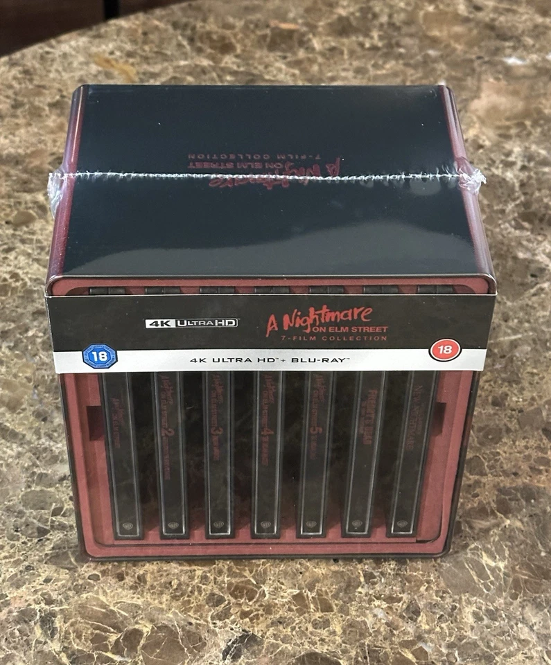 Nightmare On Elm Street 7-Film Steelbook 4K + Blu-ray UK Horror Set - Image 2 of 4