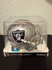 Brock Bowers Autographed Las Vegas Raiders Mini Speed Helmet Beckett COA