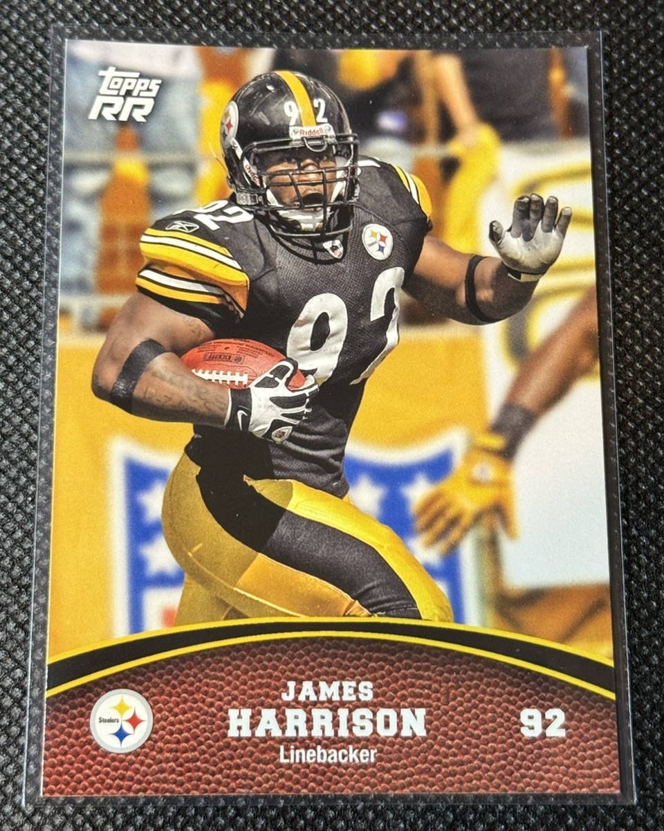 2011 Topps Rising Rookies - James Harrison #94 Steelers