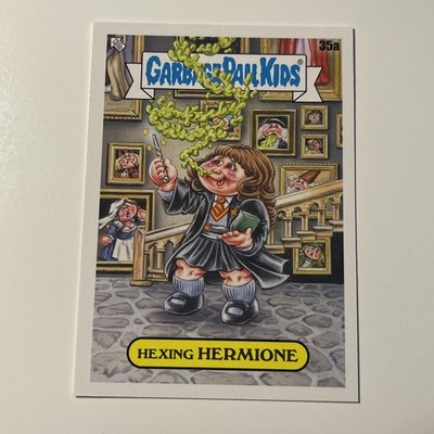 2022 Garbage Pail Kids Book Worms Hexing Hermione Card #35a