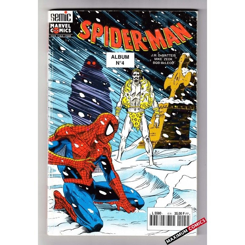 Spider-Man (Semic) - Album N° 4 - Comics Marvel
