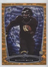 2014 Bowman Rookies Orange Ice 37/50 Marion Grice #51 nd3