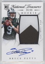 2015 Panini National Treasures RPS Rookie 24/99 Bryce Petty #119 Patch Auto 0af