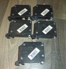 LOT OF 5 - CUTLER HAMMER / EATON CH120 Type CH 1 Pole 20 Amp (PULLS)