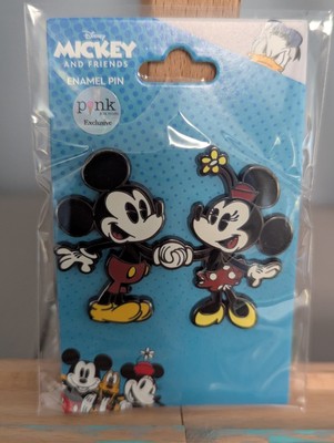 Disney Mickey and Minnie Runaway Railroad Holding Hands Pin PALM Exclusive