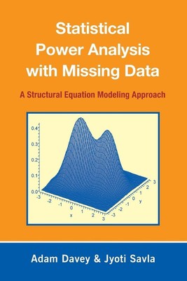 Statistical Power Analysis with Missing Data | Adam Davey (u. a.) | Taschenbuch