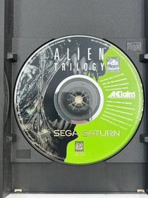 Alien Trilogy Sega Saturn CIB Complete W/ Foam Tested Excellent Disc