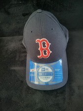 New Era Boston Red Sox 39Thirty Navy Neo Small/Medium Flex Fit Hat Cap