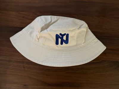 キャップ aime leon dore Watercolor New York Hat Aime Leon Dore Watercolor Logo New York Yankees Bucket Hat White