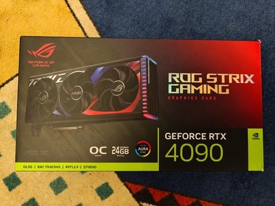 ASUS ROG Strix GeForce RTX 4090   Original Box, Cooler & Accessories (NO PCB)