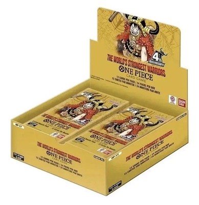 One Piece TCG OP17 World's Strongest Warriors BOOSTER BOX Sealed English Presale