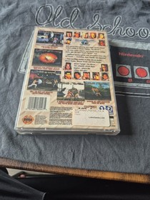 Street Fighter: The Movie (Sega Saturn 1995) Complete w Manual + Reg Card CD