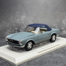 Norev 1:18 1963 Mercedes-Benz 230SL Convertible with Top Alloy Car Model