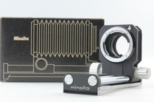 Near MINT Minolta SLR Camera Auto Bellows 1 W/ Focusing Rail From JAPAN
