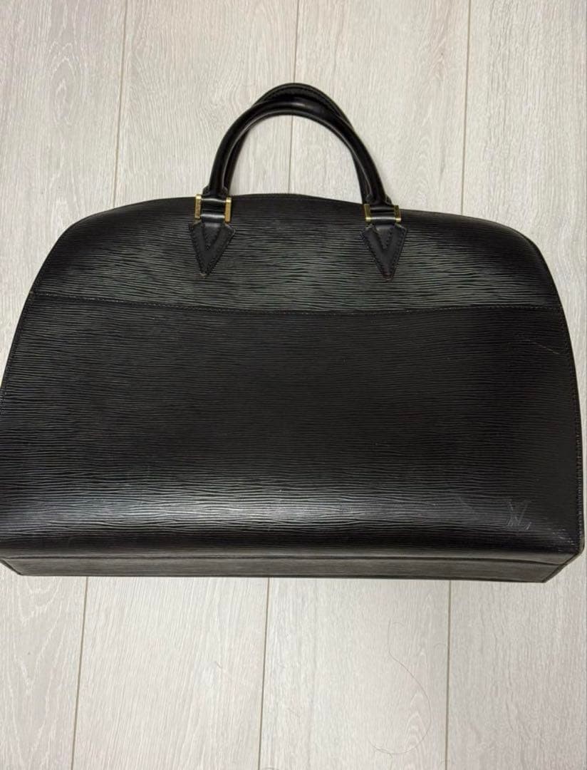 Louis Vuitton Epi Leather Black Business Bag From Japan