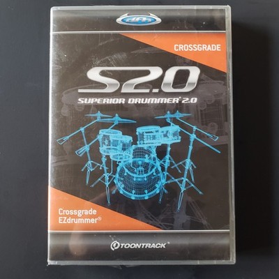 Toontrack Superior Drummer 2.0 Crossgrade EZdrummer MIDI Sampler 5-Disc Set 