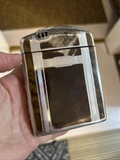 Vintage Ronson Twentycase Newark Silver Box USA Cigarette Lighter Tobacco Cigar