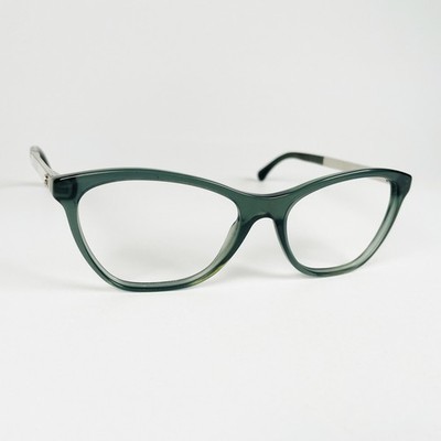 CHANEL Brille BLUE CATS EYE Brillengestell MOD: ABGERIEBEN