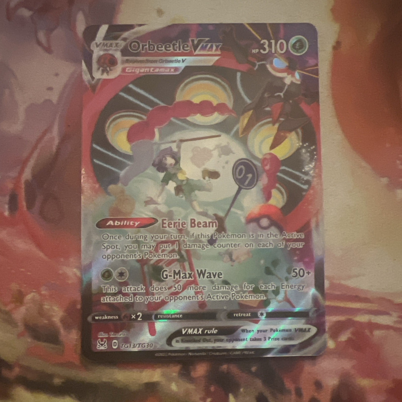 Orbeetle VMAX TG13/TG30 Swsh11: Lost Origin Trainer Gallery Pokémon NM