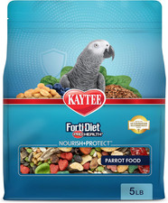 Kaytee Forti-Diet Pro Health Nourish Protect Parrot Food, Comprehensive Nutritio