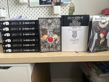 Death Note Bundle Volumes 1-6 Black Edition With Death Note 13 Plus More