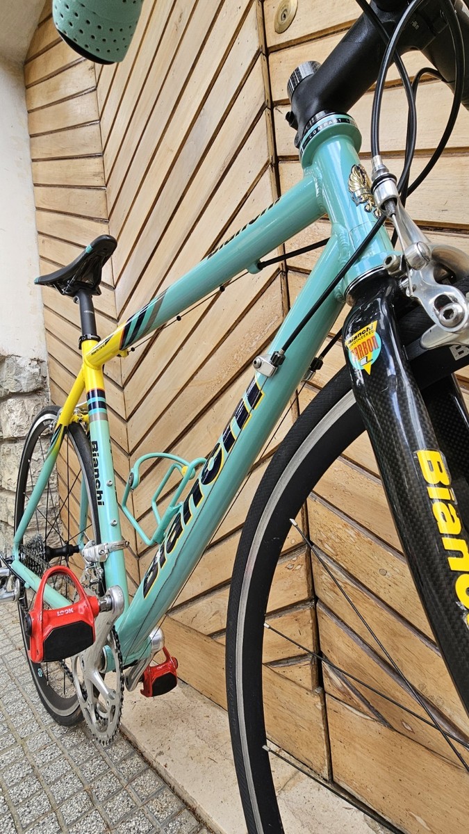 Bianchi Mega Pro SL Pantani Mercatone Uno 1998 Full Campagnolo
