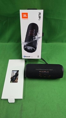 JBL Flip 6 Portable Bluetooth Portable Speaker System - Black (E5)